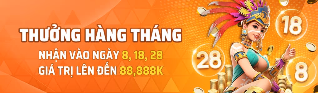 Banner khuyến mãi tại BM88