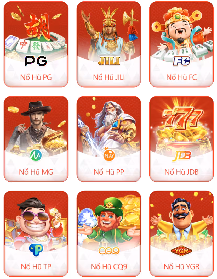 Sảnh game Nổ hũ BM88